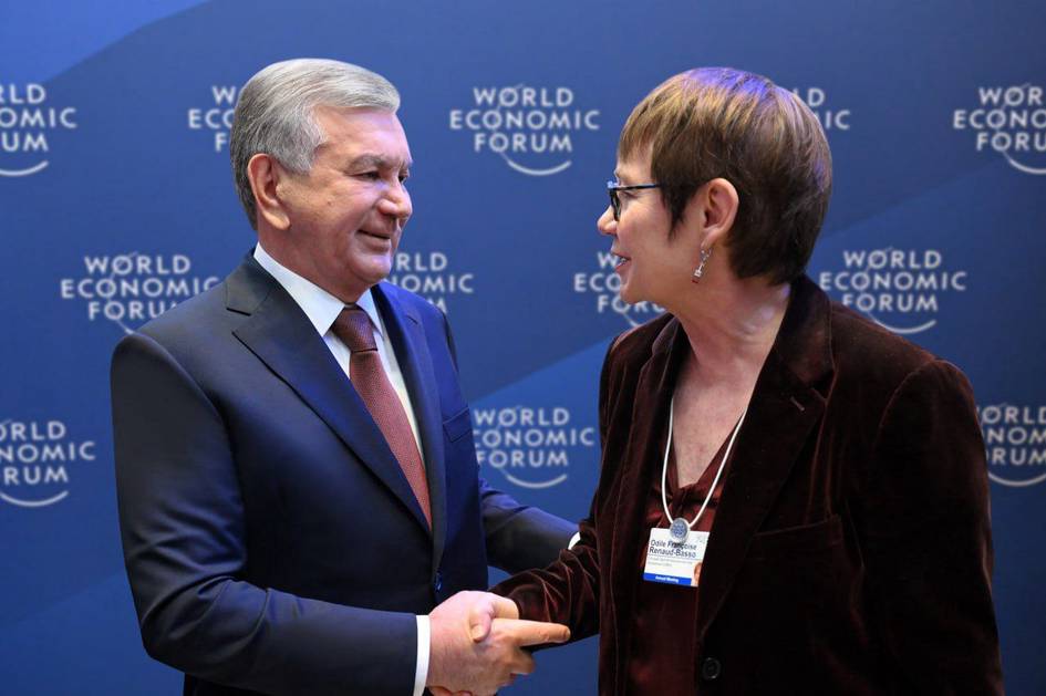 Шавкат Мирзиёев ЕТТБ президенти Одил Рено-Бассо билан учрашув ўтказди